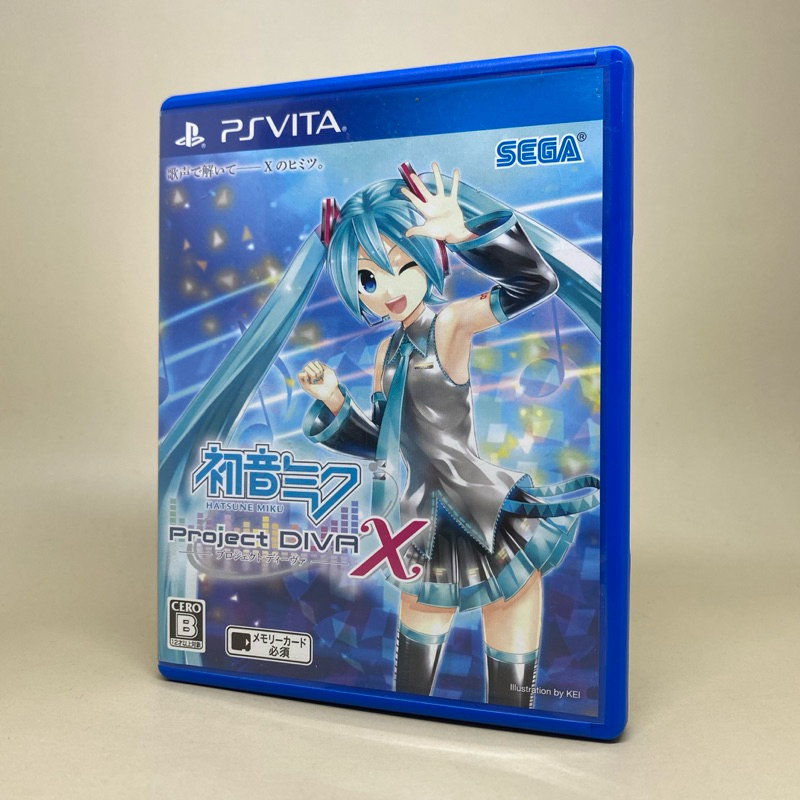 Hatsune MIKU Project DIVA X PS Vita | แผ่นเกมเพลสเตชั่นวีต้า แท้ | Zone 2 Japan | Japanese | สินค้าแ