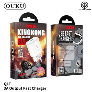 🔥หัวชาร์จ+สายชาร์จ OUKU Q1-T ชาร์จเร็ว Charger Set Fast Charging 2.4A สำหรับ สำหรับ Micro USB/lighting/Type C