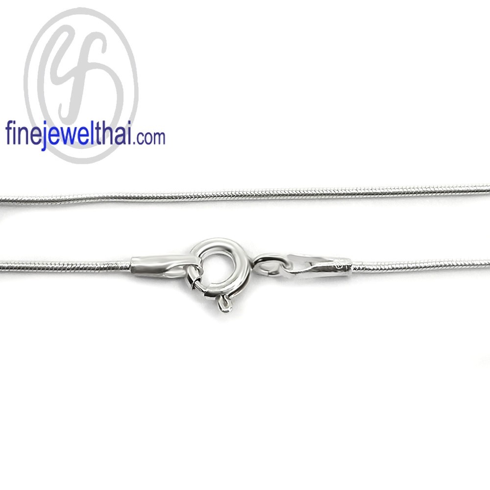 Finejewelthai สร้อยคอ สร้อยคอเงินแท้/ Silver925-Chain-Necklace - LSK020