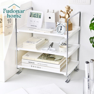 Fudonar ชั้นวางโครงเหล็ก ชั้นวางเครื่องสำอาง แข็งแรง มินิมอล…