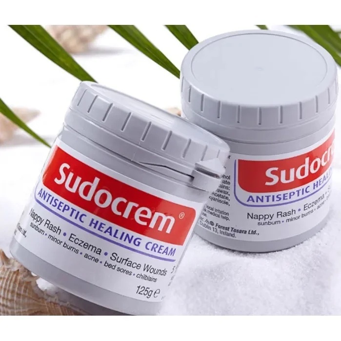 Sudocrem125g แก้ผื่นผ้าอ้อม ผิวแห้ง แพ้ง่าย สกินแคร์ครีม ครีมทาก้นเด็ก ครีมผื่นผ้าอ้อม