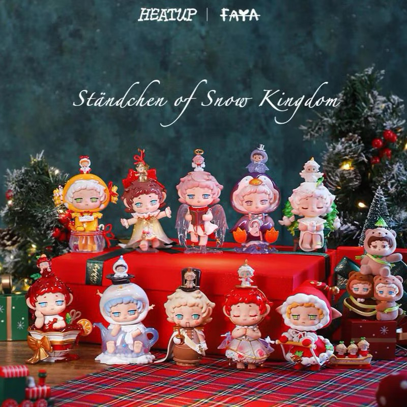 ของแท้ พร้อมส่ง (ระบุตัว) กล่องสุ่มโมเดล Heyone FAYA Standchen of Snow Kingdom Series Blind Box