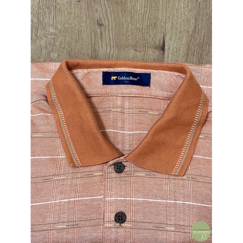Golden bear เสื้อpoloเเขนสั้น