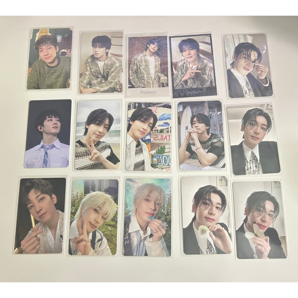 พร้อมส่ง Photocard SEVENTEEN WONWOO การ์ดวอนอูแบบหลากหลาย🫶🏼