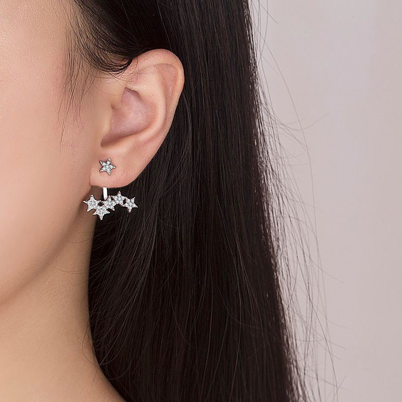 Jolie⭐️ | 925 Star silver earrings ต่างหู ต่างหูดาว