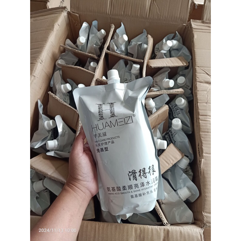 ทรีทเมนท์ HUAMEIZI หอมละมุนถุงใหญ่1,000ml.