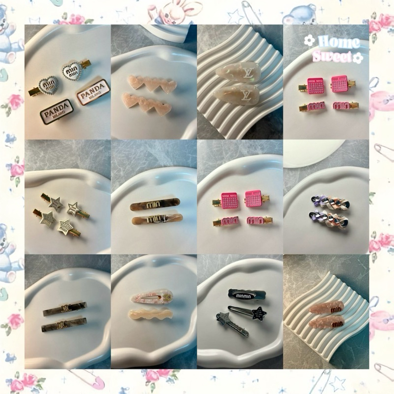 พร้อมส่งในไทย!! กิ๊บติดผมน่ารักๆสุดคิ้ว