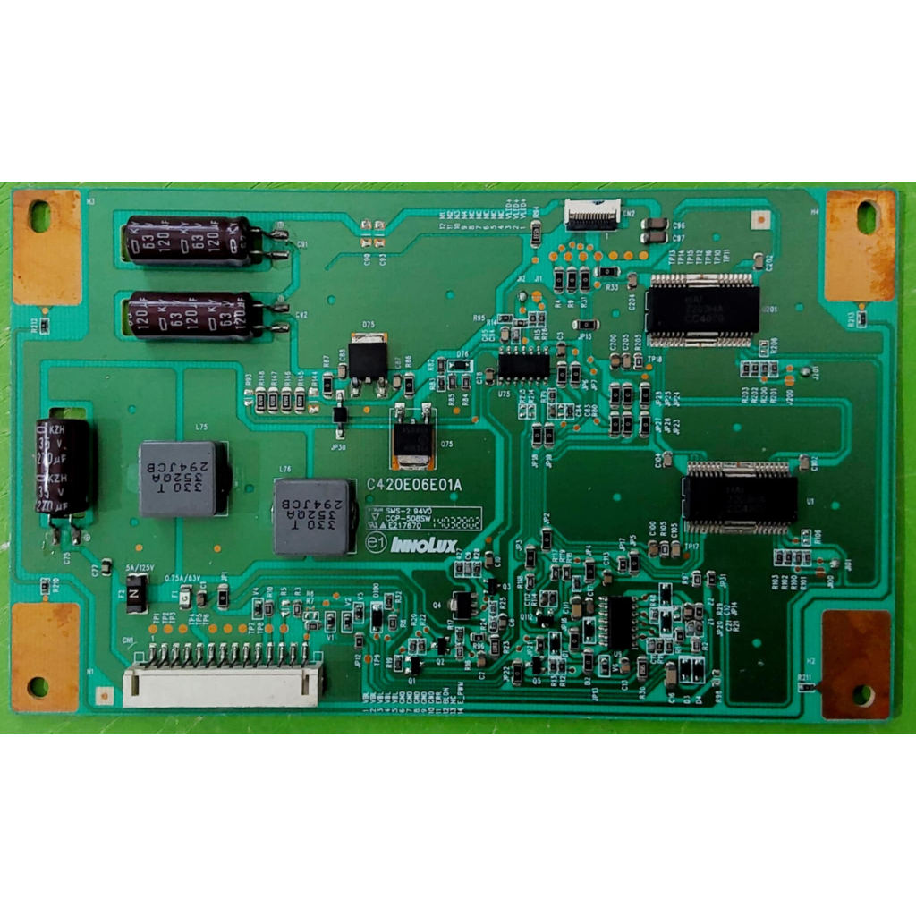 DRIVE BOARD PANASONIC ไดร์ฟบอร์ด พาร์ท C420E0CE01A ใช้กับรุ่น L390H101EA-C002 ของถอดแท้ มีรับประกัน 