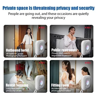 Hoco GM231 เลนส์อินฟาเรดส่องหากล้องแอบถ่ายสอดแนมในห้อง Anti spy Camera Detector