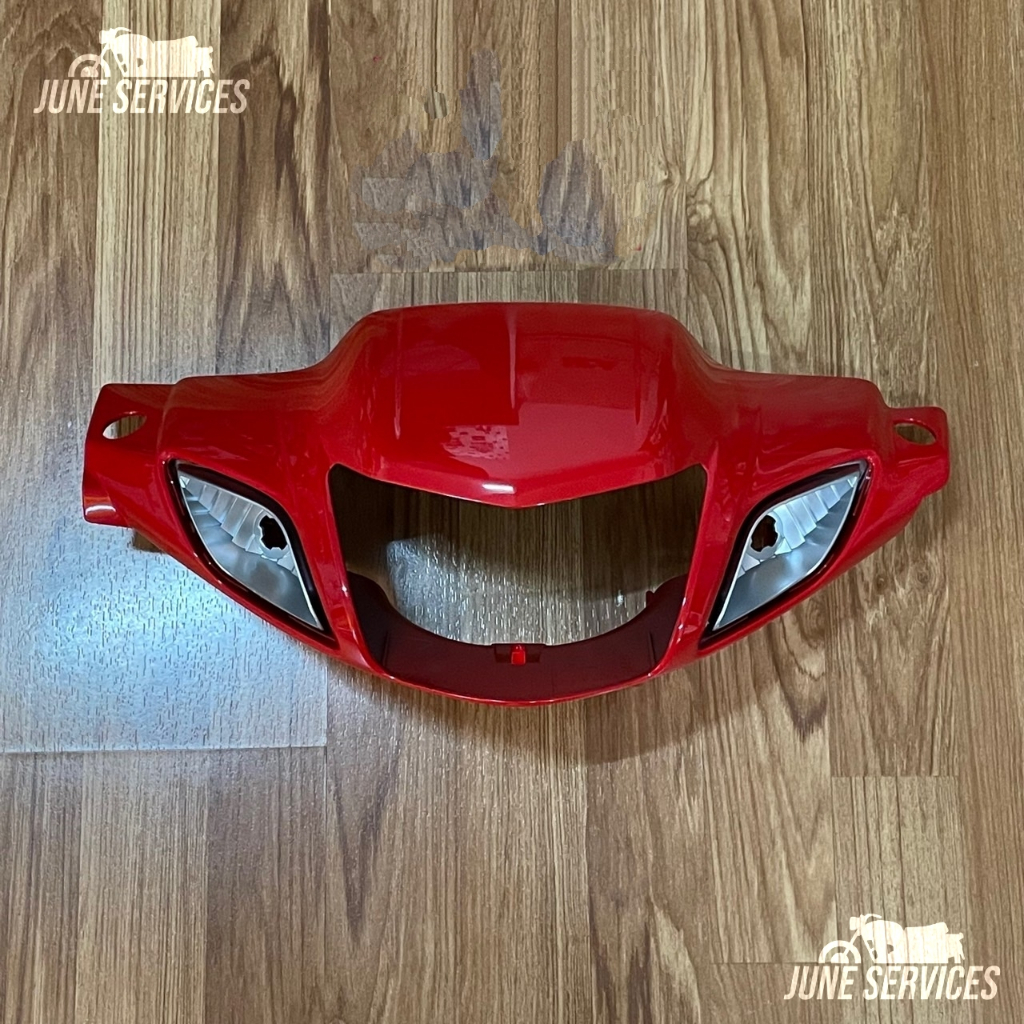 Wave Z รุ่นแรก หน้ากากหน้า รุ่นดั้ม สีแดง (263) (ใช้ได้ปี2002-2004)