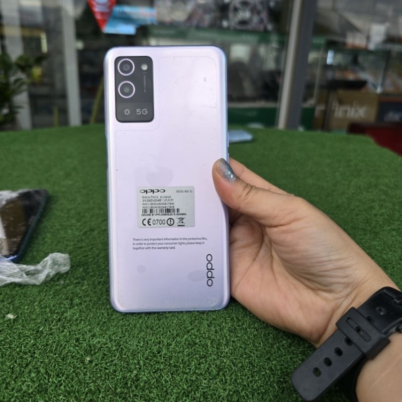มือถือ oppoA56 5 g เครื่องสวยสวย แรม 8+3 รอม 256  ใช้งานได้ดีมาก หลุดจำนำ