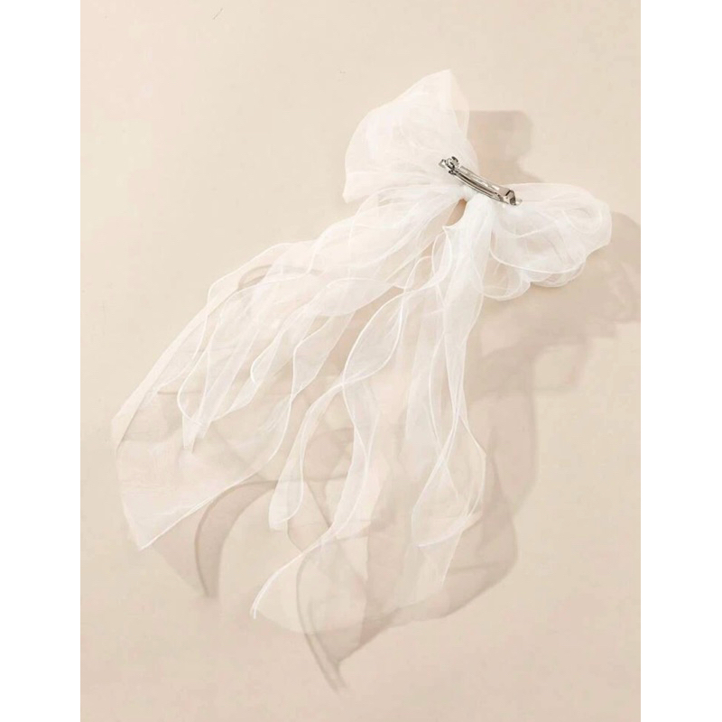 โบว์ติดผมเจ้าสาว งานเลี้ยง งานราตรี งานหมั้น พร้อมส่ง - รูปที่ 3