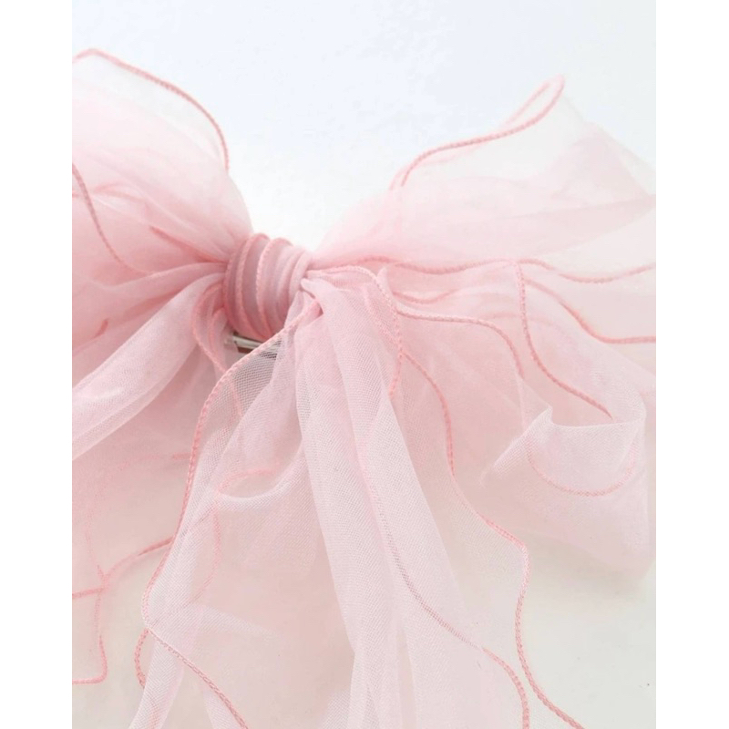 โบว์ติดผมเจ้าสาว งานเลี้ยง งานราตรี งานหมั้น พร้อมส่ง - รูปที่ 7