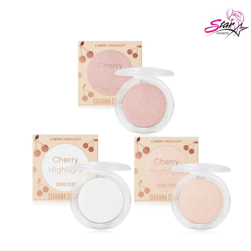 HF646 SIVANNA COLORS CHERRY HIGHLIGHT ซีเวนน่า คัลเลอร์ส เชอร์รี่ ไฮไลท์ หน้าเงา