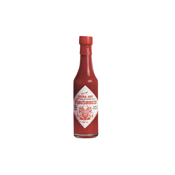 DIX Thaibasco – EXTRA HOT Sauce ขวดแก้ว 100 มิลลิลิตร