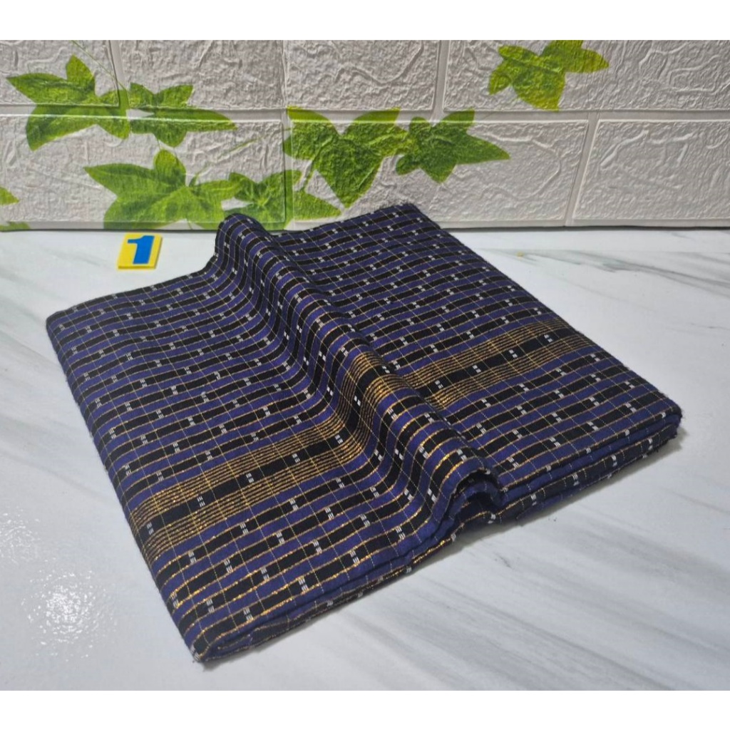 KK ( SET D 241-290) โสร่ง ผ้านุ่ง ผู้ชายพม่า โสร่งพม่า โสร่งผ้าฝ้าย ทอลาย ผ้าหนาปานกลาง ใส่ดิ้นทอง สวมใส่สบาย