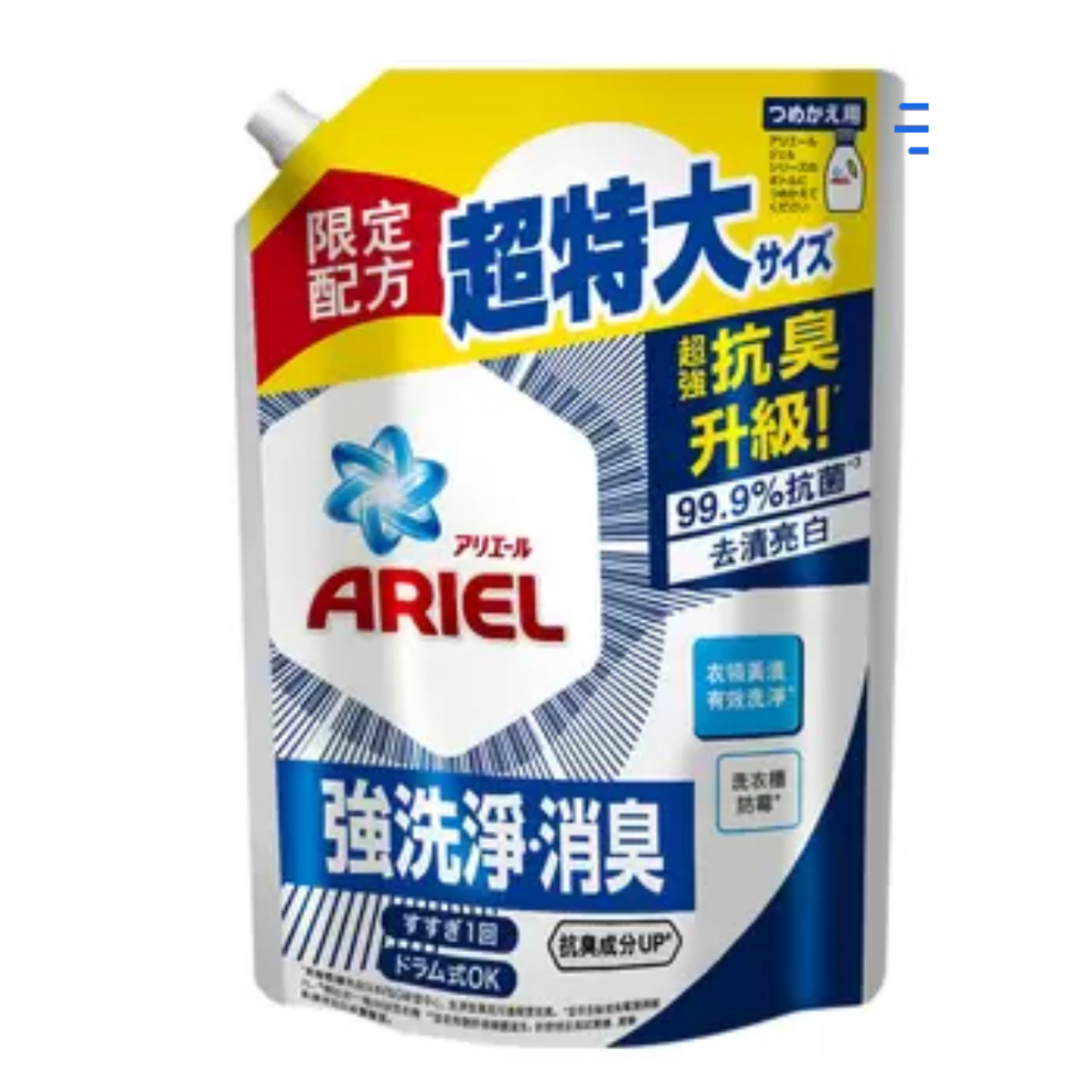 Ariel Laundry Detergent Liquid Refill 1100 g เอเรียล น้ำยาซักผ้า ชนิดเติม 1100 กรัม