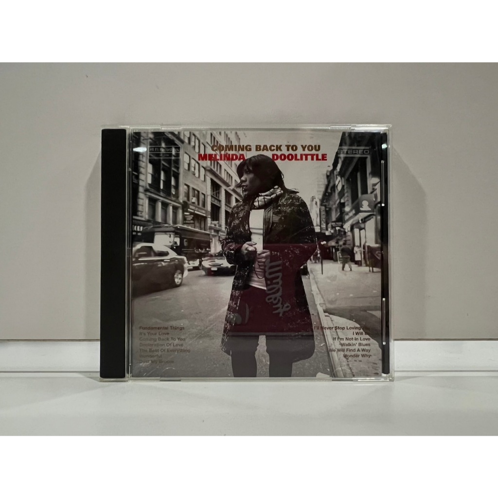 1 CD MUSIC ซีดีเพลงสากล MELINDA DOOLITTLE COMING BACK TO YOU (A9E26)
