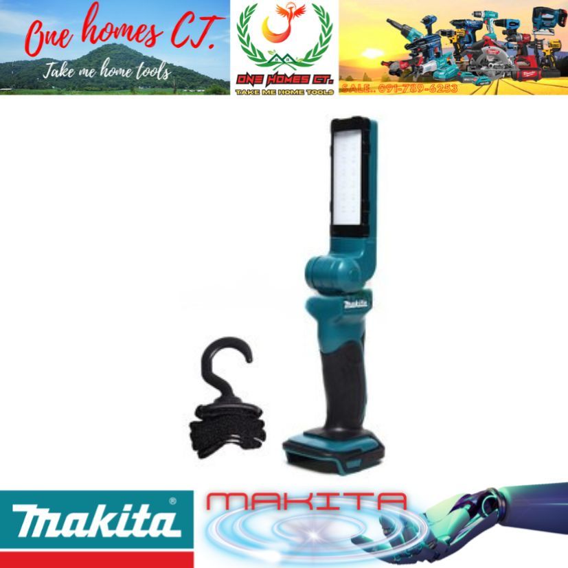 MAKITA รุ่น DML-801 ไฟฉายไร้สาย LED 18 โวลต์ (สินค้ามีคุณภาพ..พร้อมจัดส่ง..) # ออก..ใบเสร็จ-ใบกำกับภ