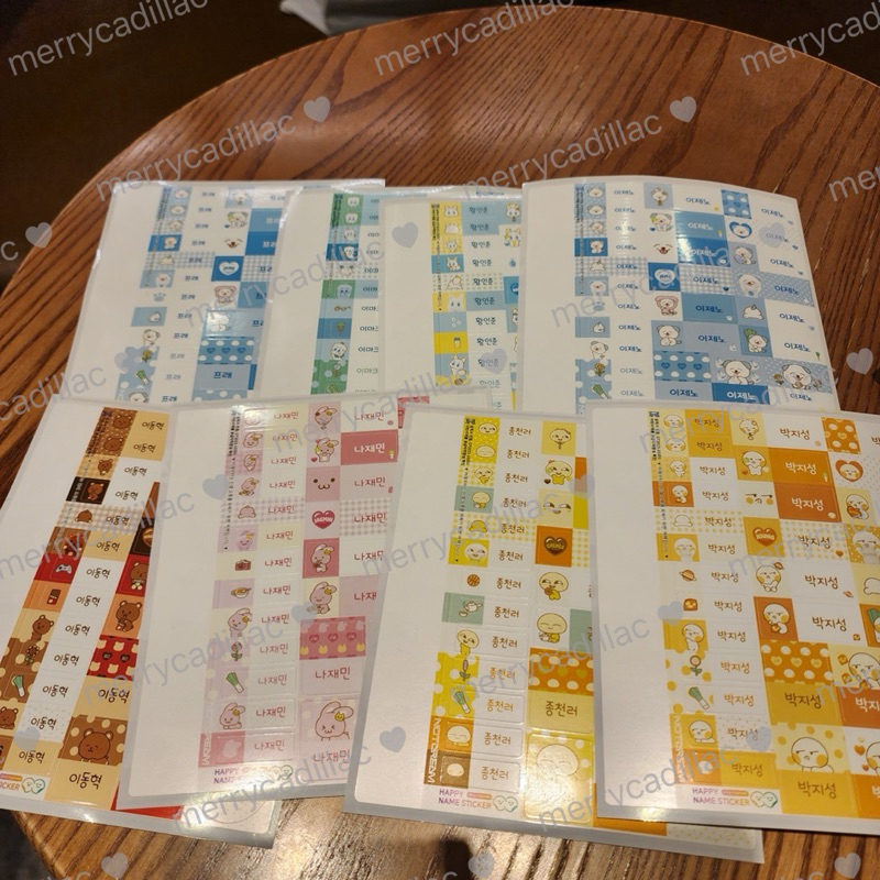 พร้อมส่ง ส่วนลดโค้ดคุ้ม หิ้ว ♡ NCT DREAM NAME STICKET