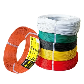 (ลดล้างสต็อค) UL1007 สายไฟเดี่ยว แกนฝอย Hook Up Wire UL AWM 1007 80°C 300V สายไฟอ่อน 18/20/22/24/26 สาย AWG