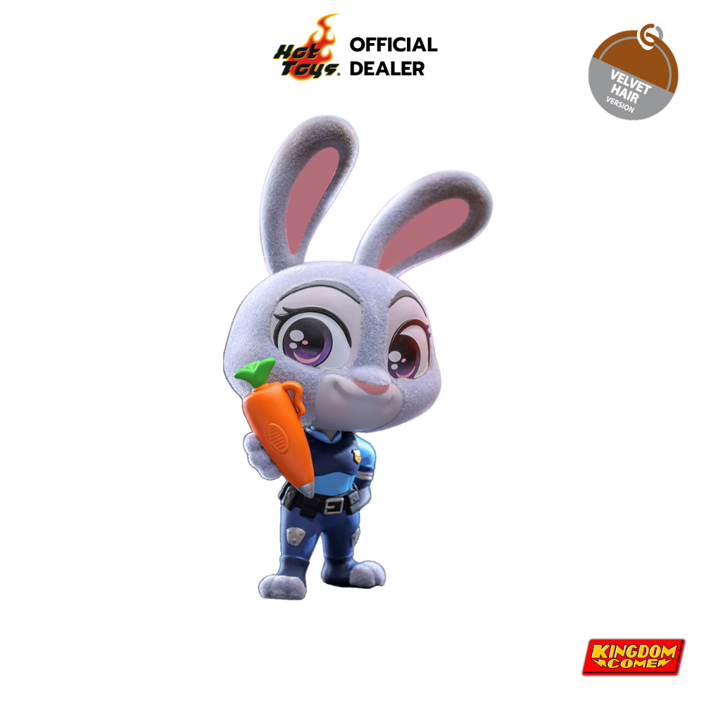 Hot Toys ฟิกเกอร์ของสะสม Cosbaby COSB1118 - Zootopia - Judy Hopps (Velvet Hair Version) Cosbaby (S)