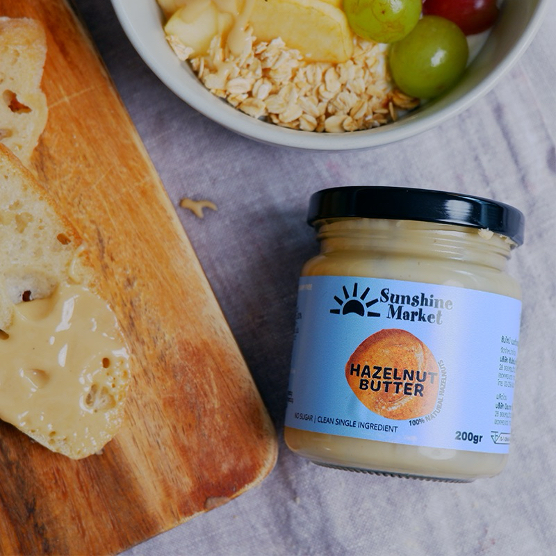 เนยถั่วเฮเซลนัท Creamy Hazelnut Butter 200g | Sunshine Market - รูปที่ 2