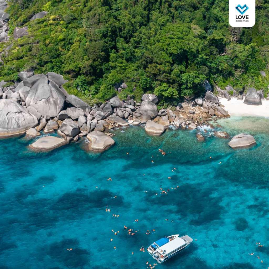 [ E - Voucher ] Love Andaman หมู่เกาะสิมิลัน โปรแกรมเดย์ทริป