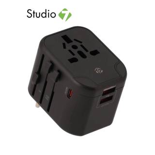 หัวแปลงปลั๊กไฟ TECHPRO Multifunction Universal Travel Adapte…