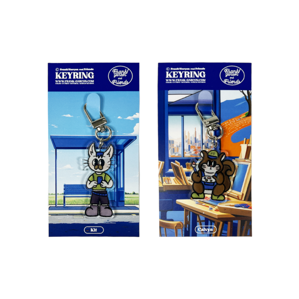 FRANK! KEYRING พวงกุญแจ (FRANK AND FRIENDS)