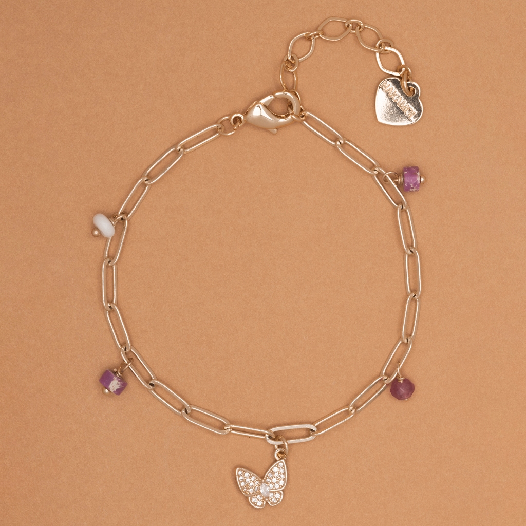 BUTTERFLY CHARM BRACELET