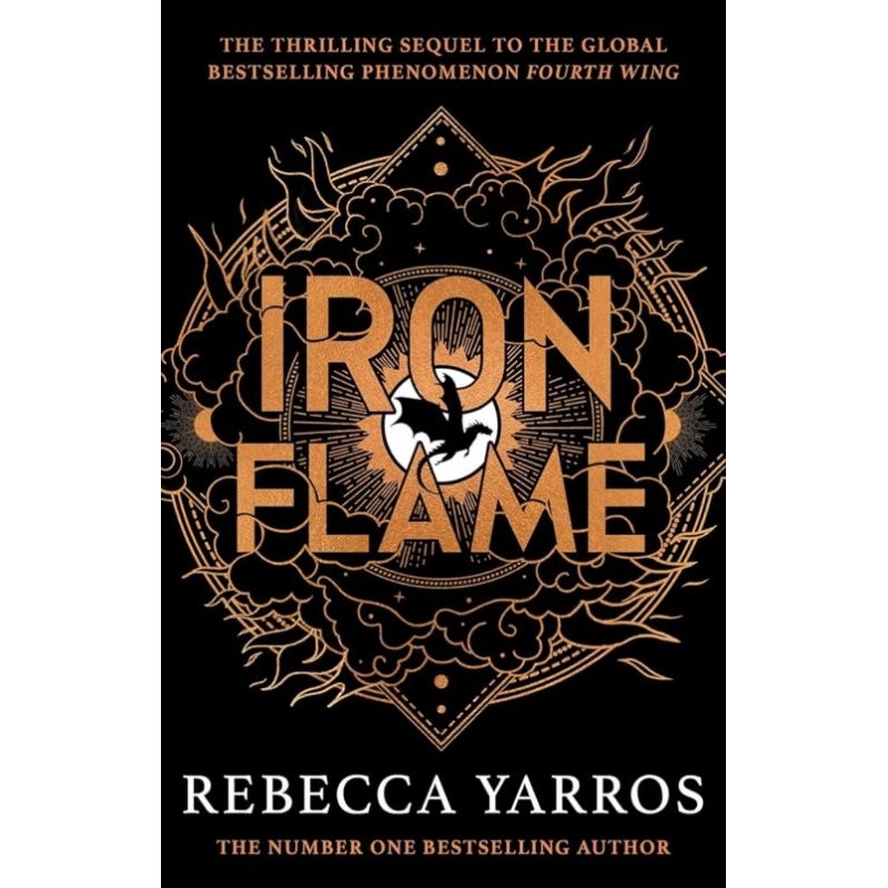 Fourth Wing & Iron Flame (Sequel book) by Rebecca Yarros หนังสือภาษาอังกฤษ มือหนึ่ง พร้อมส่ง!!