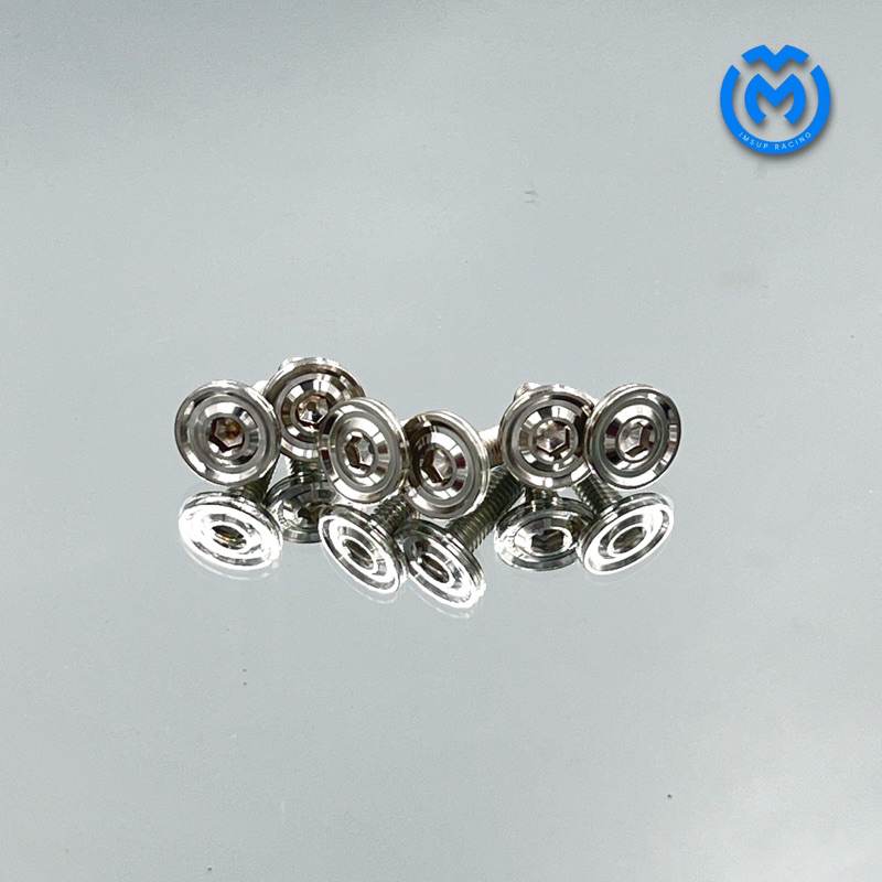 น็อตกลึง น็อตชุดสี M5 / M6 เบอ8 เบอ10 ราคาต่อ 1 ตัว