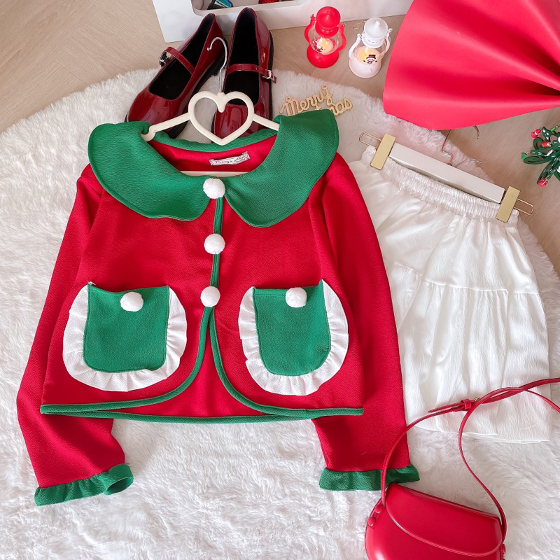 เสื้อคริสมาสต์ New น่ารัก มากๆต้อนรับ Merry #Christmas #เสื้อคริสมาสต์