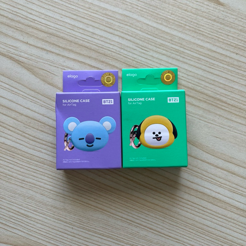 พร้อมส่ง - เคส AirTag ชิมมี่/โคย่า BT21 Airtag Case Koya/Chimmy