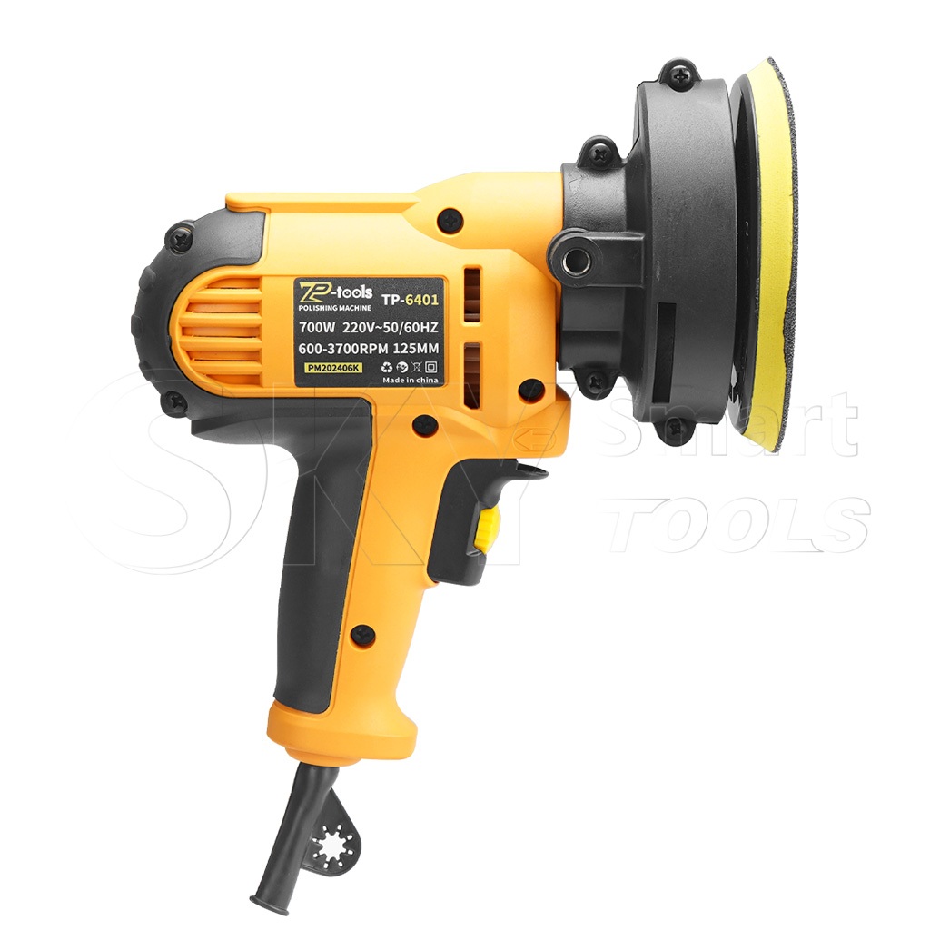TP TOOLS เครื่องขัดสีรถ 700W เครื่องขัดกระดาษทราย 220V ความยาวสายไฟ 1.8 ม  รุ่น TP-6401 Car Polisher - รูปที่ 4