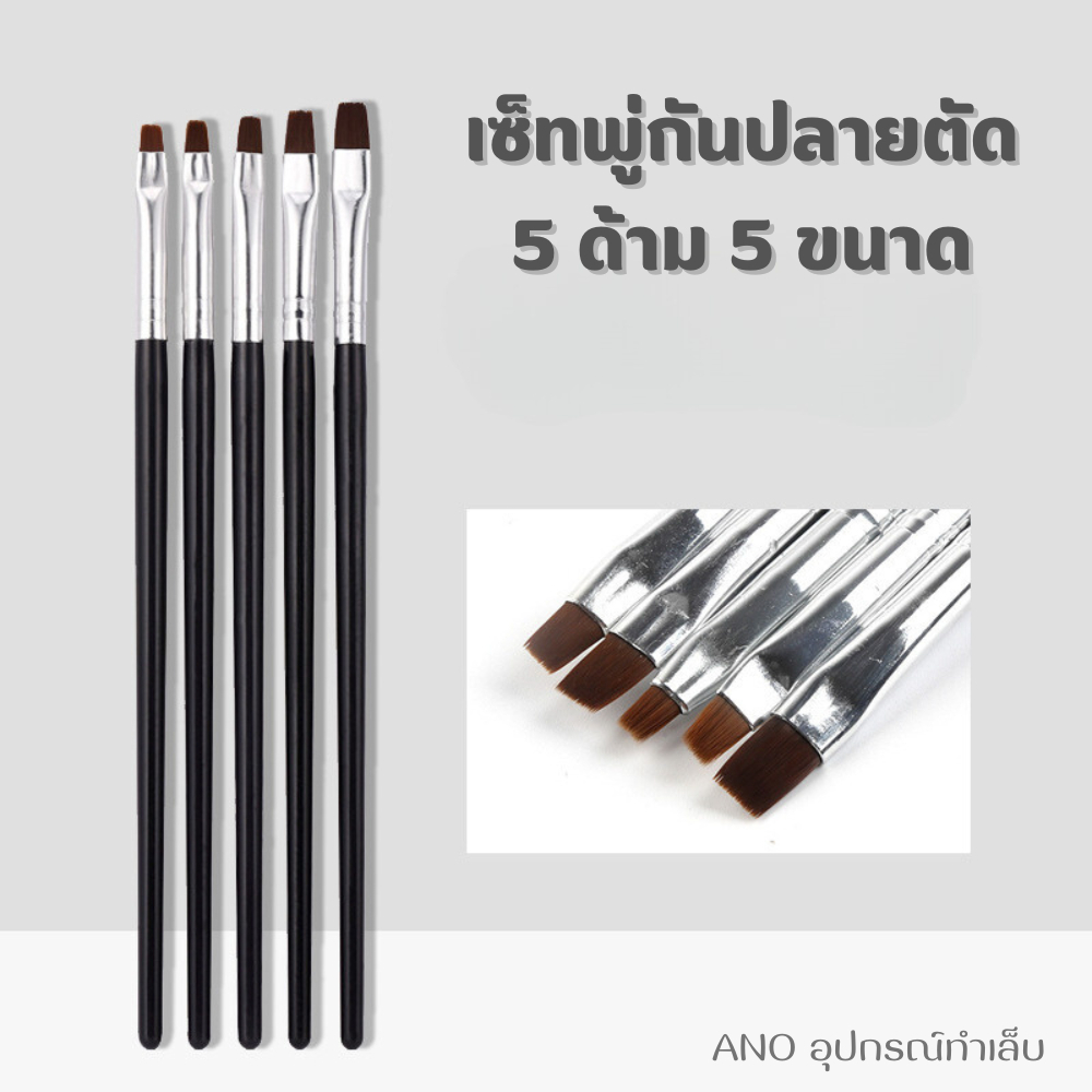 เซตพู่กันทำเล็บแบบ 3 ด้าม🖌️