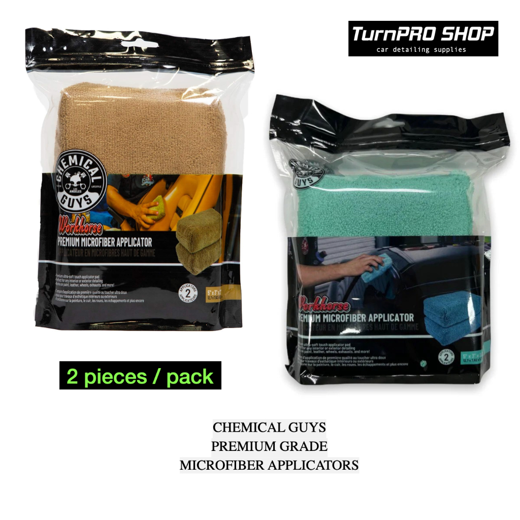 Chemical Guys - Microfibre Applicators - ฟองน้ำลงแว็กซ์/น้ำยา