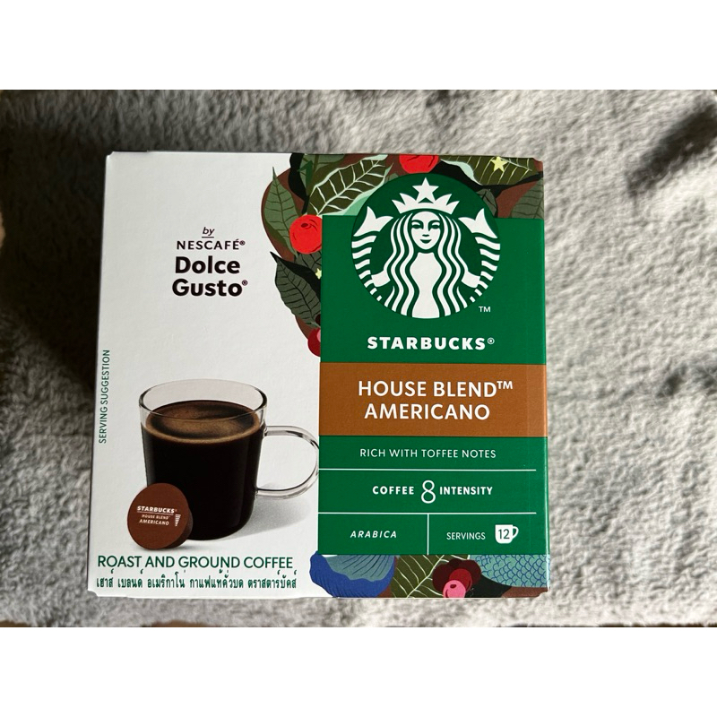 แคปซูลกาแฟ Dolce Gusto Starbuck@Americano House Blend