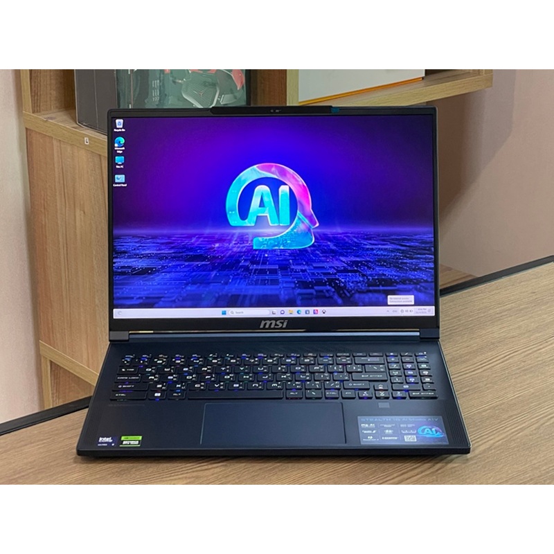 MSI Stealth 16 AI Studio A1VGG-004TH Ultra 9-185H SSD2TB RAM32GB RTX 4070 (8GB GDDR6) 140 Watt TGP ส