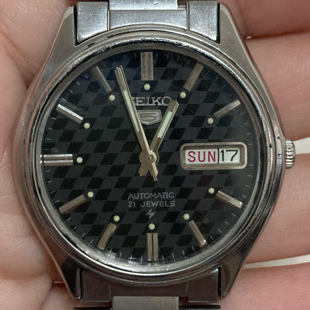 Seiko 5 Vintage automatic  6309-8900 มือสองแท้100%