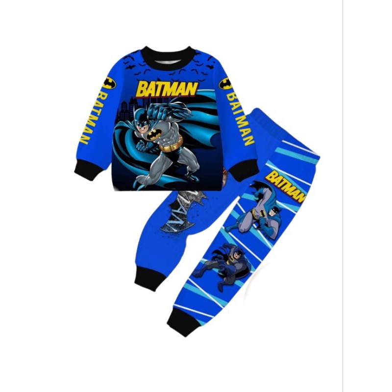 พร้อมส่ง  ชุดแขนยาวขายาว คอกลม พิมพ์ลายการ์ตูน แฟชั่นฤดูหนาว ฤดูใบไม้ร่วง สำหรับเด็กผู้ชาย - รูปที่ 7