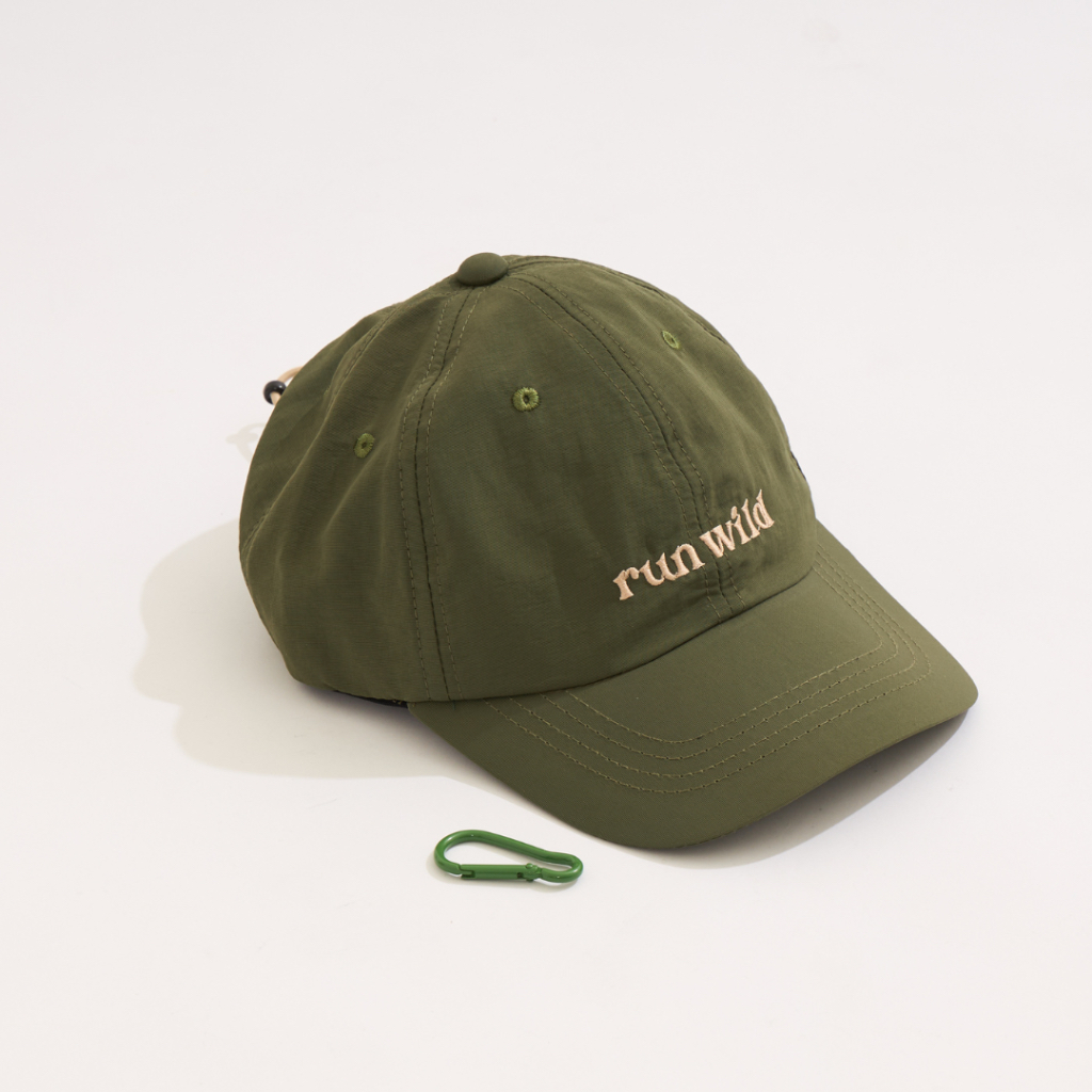 Gym Cap - Run Wild | Lightweight & Breathable