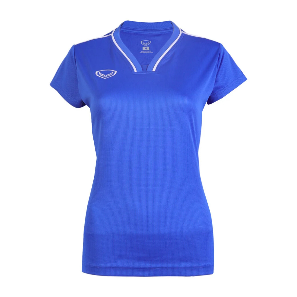GRAND SPORT เสื้อวอลเลย์บอลหญิงตัดต่อ รหัส : 014359
