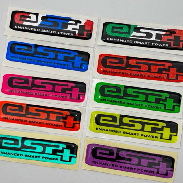 Esp สติ๊กเกอร์แปะกรองอากาศ Esp+ สติ๊กเกอร์เรซิ่น สติ๊กเกอร์แปะกรอง (เพิ่มสีสันสวยงาม) สติ๊กเกอร์esp+