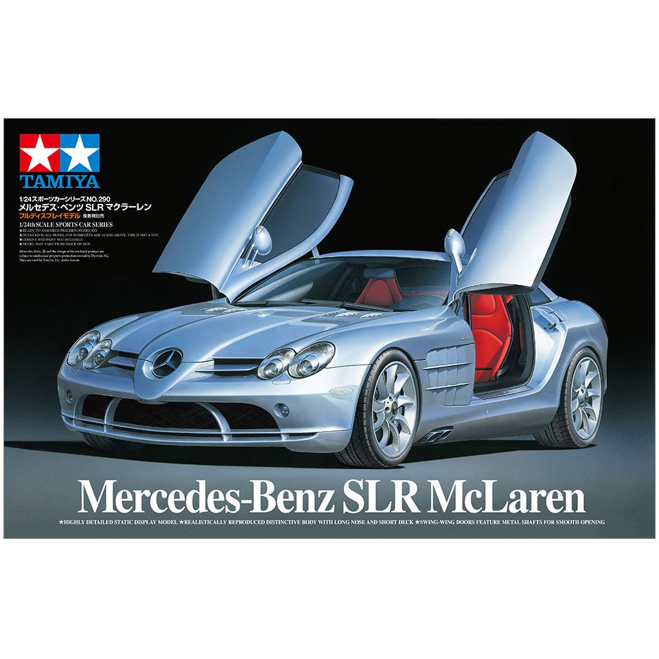 **ต้องประกอบ และทำสีเอง** Tamiya 1/24 Mercedes-Benz SLR McLaren