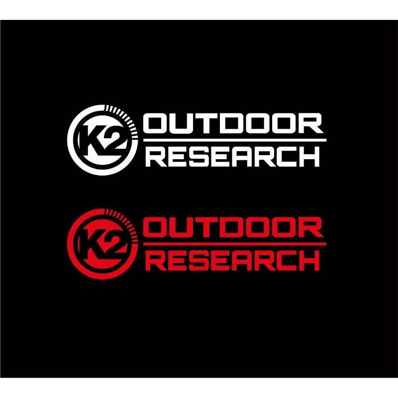 สติ๊กเกอร์ K2 OUTDOOR งานตัดไดรคัท