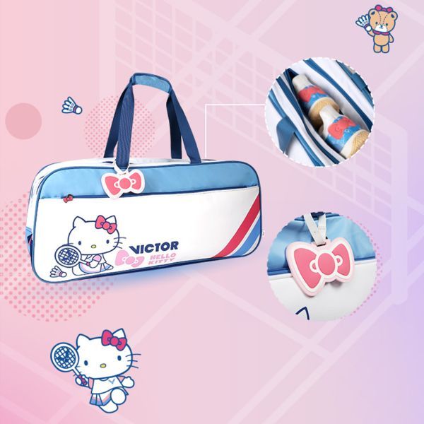 (พร้อมส่ง) VICTOR กระเป๋าแบดมินตัน HELLO KITTY