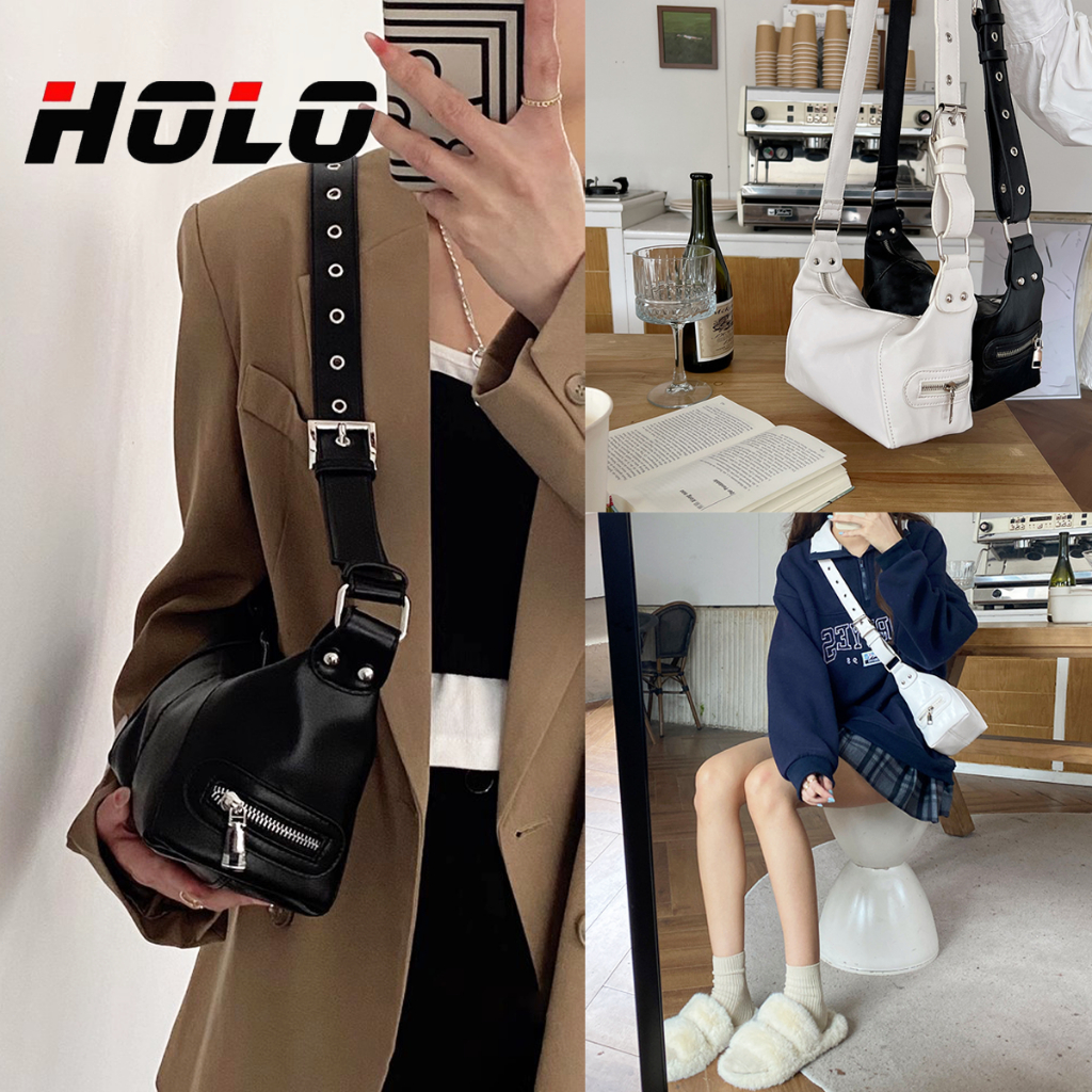 วินเทจ ยุโรปและอเมริกา ไหล่เดี่ยว สุภาพสตรี ใต้วงแขน กระเป๋า วันฤดูร้อน เน็ตไอดอล กระเป๋าแฟชั่น