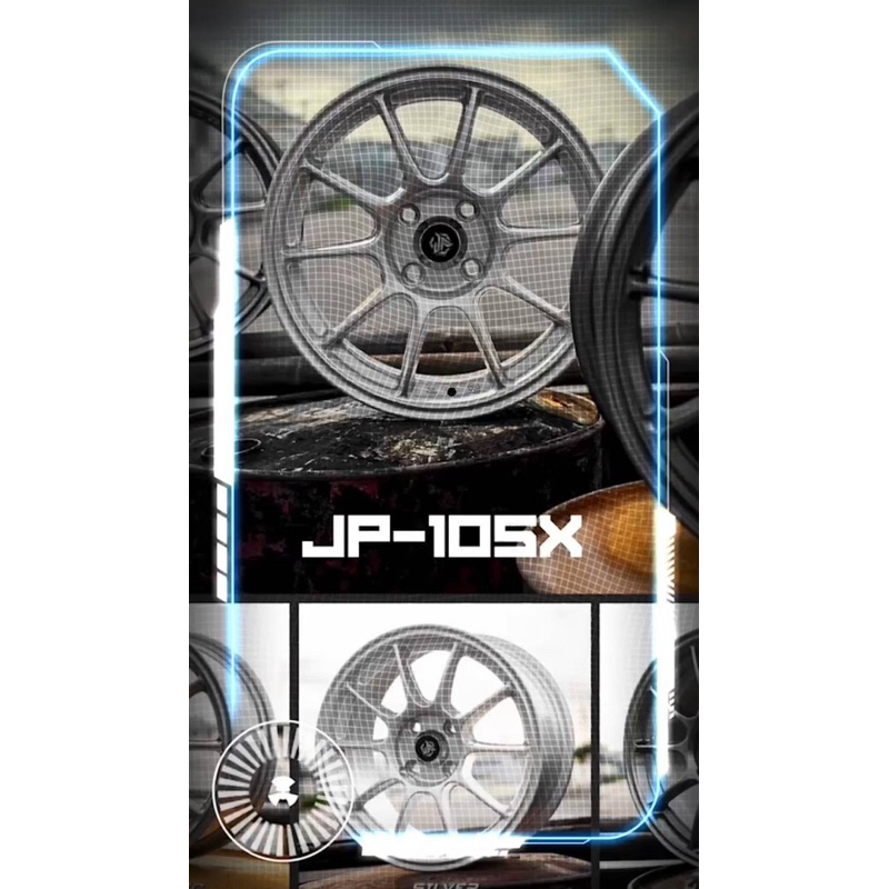 ล้อแม็กซ์ TC 105x งาน JP ราคาต่อ สี่วง ขอบ15 4/100 สวย สปอร์ต อย่าง มีสไตล์ เท่ อย่างเหนือกว่า